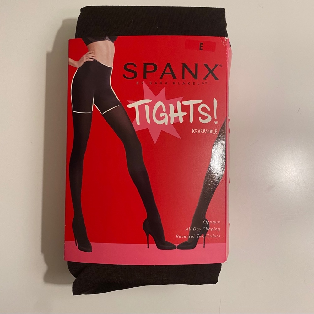 Spanx Reversible Tights Black/Brown